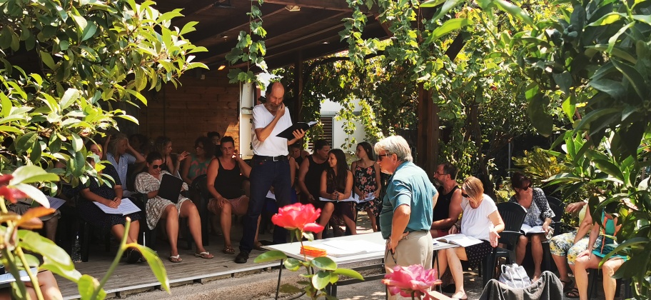 Richard J. Sigmund.n von Richard J. Sigmund. für Gesang im Garten der Musen